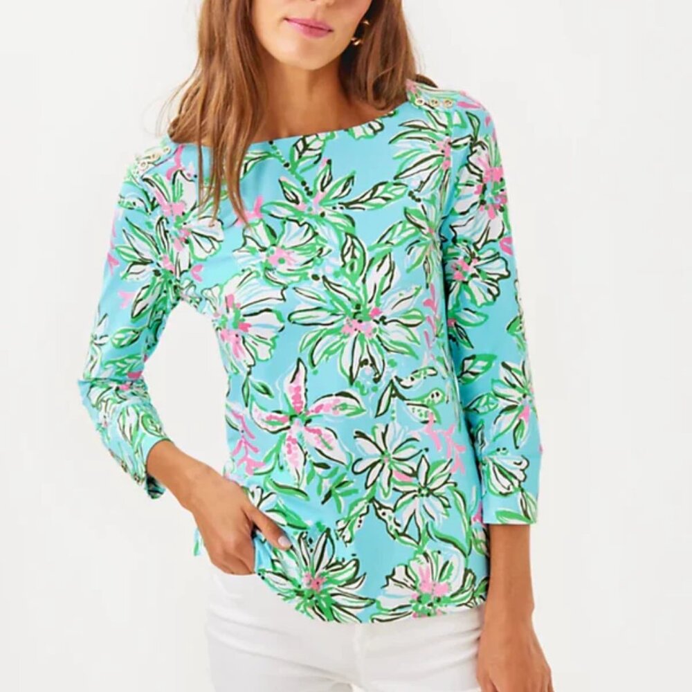 NWOT Lilly Pulitzer Callison UPF 50+ Top
